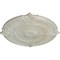 Ekena Millwork Attica Acanthus Leaf Ceiling Medallion (Fits Canopies up to 3 1/4"), 30 1/8"OD x 1 1/2"P, Flash Blue CM30ATFBS - alternate 3